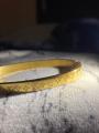 "Gold and Silver Plated Bracelet and Ring Combo - Designer Style". 