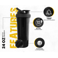 Fitness Sports Gym Shaker/Shaker Bottle/Protein Shaker Bottle/Gym Bottle/Water Bottle/Bottle. 