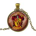 Unisex Harry Potter Gryffindor Slytherin Pendant Alloy Chain Necklace Jewelry. 