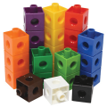 STEM Plastic Numberblocks Math Link Cubes 2cm Unlimited Creation Snap Unit Cubes Centimeter Cube and Interlocking Building Set 100 pcs. 