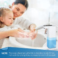 Foam Liquid Soap Dispenser Automatic Soap Dispensers for Bathroom Touchless Dish Soap Dispenser Electric Hand Free Soap Pump. 