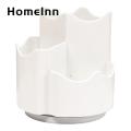 HomeInn Cosmetic Brush Holder Multiple Compartments Countertop Eyebrow Display Case. 