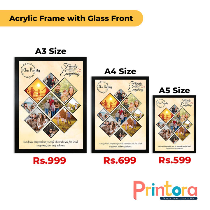 Customized Photo Frame Gift for Birthday & Anniversary – Personalized ...