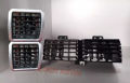Suzuki Cultus Old AC Grill Silver (left,Right, 2 Center) (4 Pieces Set). 