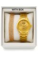 2Pcs Set Girls Watch with Bracelet Stylish – Watch for Girls with Box Packing | Watch for Girls Buy 1 Get 1 Free | New Trendy Watch Design 2025 | Affordable Watch for Girls with Bracelet & Gift Box. 