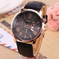 Fashion Geneva Women Watch Simplified Elegant Leather Strap Quartz Watches for Ladies. 
