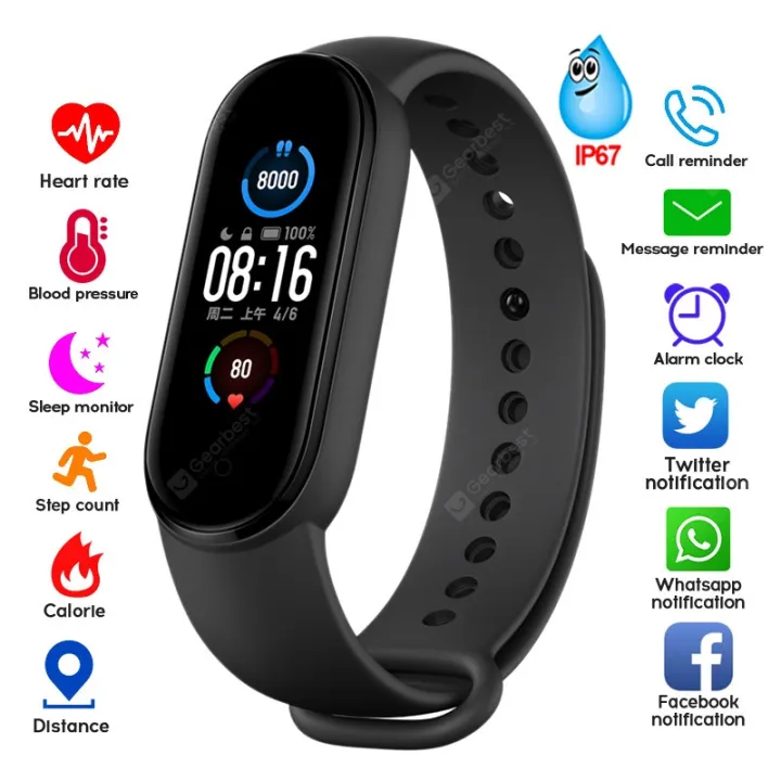 Xiaomi%20Mi%20band%20%207%20/6/%205%20Color%20Screen%20AMOLED%20Bluetooth%205.0%205%20ATM%20Smart%20Watch%20Fitness%20Band%20-%20Image%208