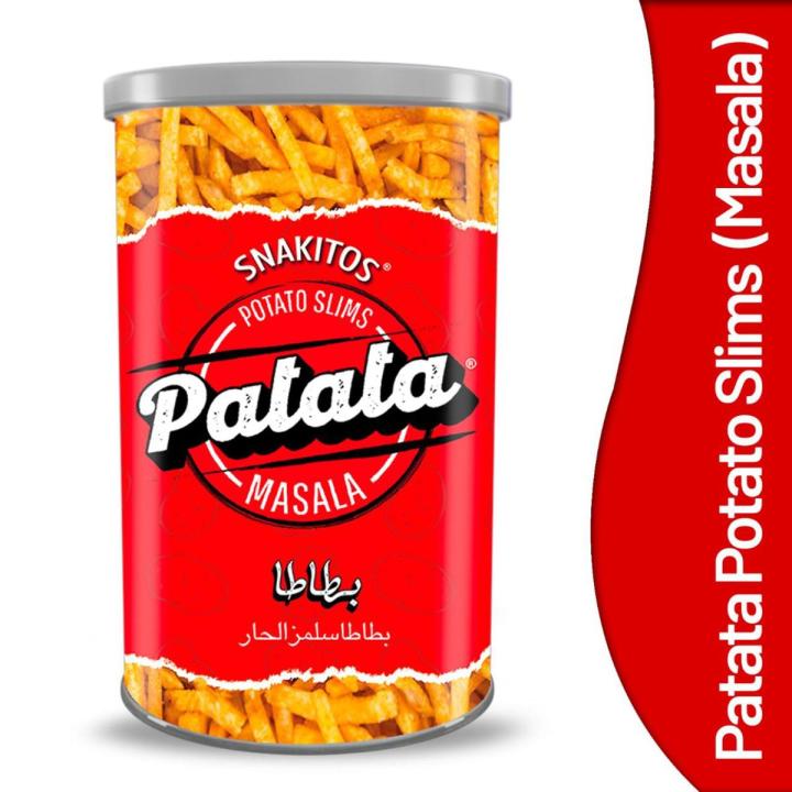 Snakitos Snakcs - Patata Masala - Potato Slims - Masala Flavor - Ready ...
