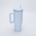Drinkware 40oz Mug Tumbler FlowState Stanley Quencher 1200ML Stanley Cup Stainless Steel Vacuum Insulated Tumbler Ice Coffee Cup - Tumbler mugs. 