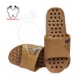 Bathroom Anti-Slip Shower Slippers with Holes. Comfortable, and Long-Lasting Footwear for Daily Use in Washrooms  and Washing area. Best in Marble, and Tile Flooring. Non-Slippery Beige Slippers for Bathroom, Washroom and Washing Area, and Shower.. 
