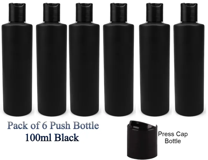 Black%20Empty%20Plastic%20Push%20Bottles%20100ml%20(%20Pack%20of%206%20)%20%E2%80%93%20Lotion%20Refill%20Bottle%20/%20Empty%20Plastic%20Bottles%20for%20Shampoo%20/%20Empty%20Oil%20Bottles%20/%20Press%20Bottle%20Flip%20Top%20-%20Image%202
