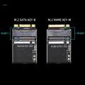 .2 NGFF -Key Adapter Riser Card to PCIe Converter Professional Accessories. 