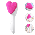 Love Cleansing Brush Heart Face Washing Exfoliator Scrubber Massaging Manual Cleaning Facial Silicone Miss. 