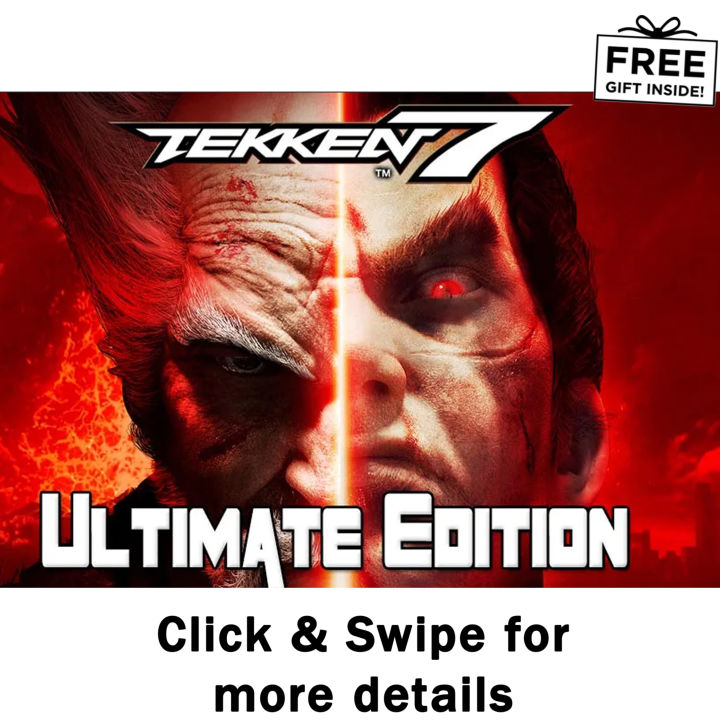 Tekken 7 Ultimate Edition Game(QR Scan) for PC and Laptop-PC GAMES