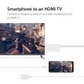 MHL Micro USB to HDMI HD 1080P TV Cable Adapter for Android Samsung Phone Tablet. 