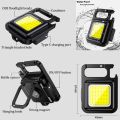 Compact SizeFlesh light, USB Chargeable, Mini Led Light, 3 in 1 Light mode Portable Pocket Light, Key Chain work light, Camping Emergency Finish. 