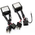 XHHDQES LED Headlight Polarity Converter Fault Eliminator Decoder HID H4 Xenon Lamp Positive and Negative Converter-White. 