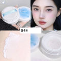 Waterproof Mineral Face Powder Oil Control Translucent Setting Powder High Coverage Makeup Fixer Powder Make-up For Women 1pcs. 