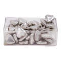 Silver Hearts Edible Sprinkle 30g Pack. 