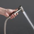 Stainless Steel Handheld Bidet Sprayer With Hose and Bracket, Stainless Steel Muslim Shower. 