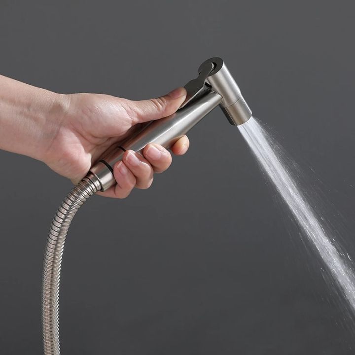 Stainless%20Steel%20Handheld%20Bidet%20Sprayer%20With%20Hose%20and%20Bracket,%20Stainless%20Steel%20Muslim%20Shower%20-%20Image%205
