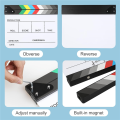 Acrylic Clapboard Dry Erase for TV Film Movie Director Cut Action Scene Clapboard with Marker Pen Eraser Easy Install. 
