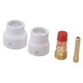 4Pcs TIG Gas Lens Kit Welding Torch Set Tools for WP 17 18 26. 
