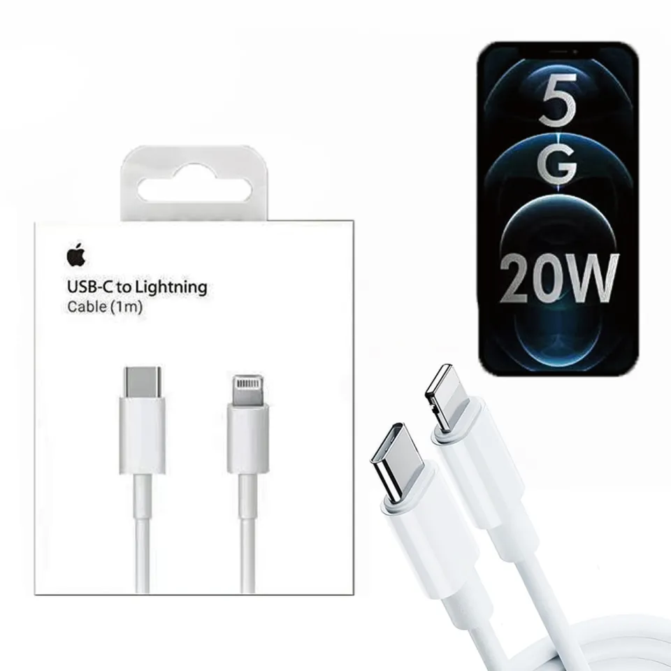 Original 20W PD Fast Charging Cable USB-C to Lightning High