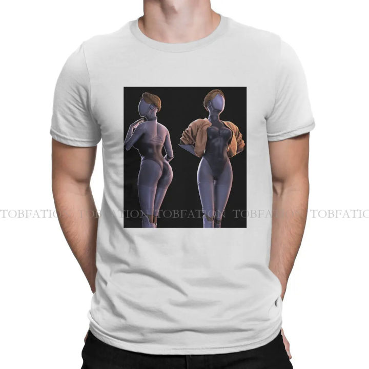 2023 O Neck TShirt Atomic Heart USSR Game Pure Cotton Classic T Shirt Men Clothes Fashion Oversized Hot Sale