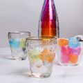 Reusable Ice Cubes Colorful Chilling Squares Stones Filled With Pure Water. 