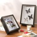 3d Multipurpose Deep Frame for Dried Flowers Wooden Photo Frame 3cm Depth Nordic Shadow Box Picture Specimens Holder Wall Decor. 