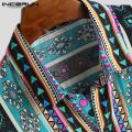 INCERUN Men's Hawaiian Shirt Surf Beach Holiday Stag Outfit Dance Party Holiday T Shirt. 