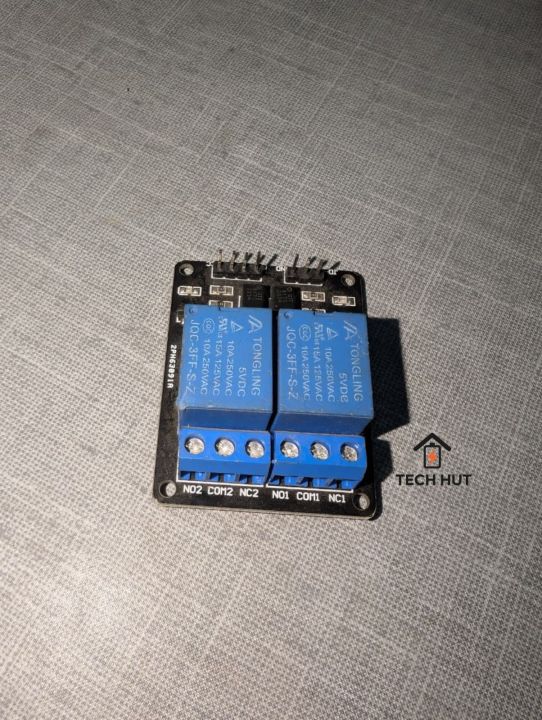 2 Relay Module 5V Dual Channel Relay Board for Arduino, Raspberry Pi ...
