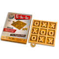 Tic Tac Toe Wooden Board Game - Traditional Board Game - Tic Tac Toe Wooden Cross Zero Game. 