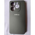 For Infinix Hot 40i - Premium Liquid Silicone Silky Soft Gel Rubber Shockproof Back Cover Case For Infinix Hot 40i. 