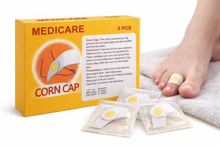Corn Cap Corn Cap Bandage Medicare Corn Cap 5 PCS –Corn Cutter Soft ...