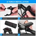 Bike Light Mount Bracket - Upgrade Nylon Material Bicycle Lights Bracket Holder Fit for 0.86-1.39 Inch Bike Handlebars. 