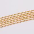 1m/lot 1.5mm Metal Ball Bead Chains Findings Bulk Kettingen Necklace Chain For Jewelry Making Supplies DIY Accessories. 