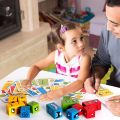 Face Changing Magic Cube Game, Expression Puzzle Building Blocks Pattern Matching Game, Educational Puzzles Toy Board Games for Kids and Adults. 