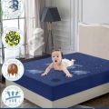 Waterproof Mattress Cover/ Fitted Sheet/ waterprooof bed sheet cover Double 72x78 inches_6 x 6.5 feet. 