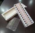 24 Pcs  Almond Shape French Nail Tip Artificial Nails Natural Colors  French Nails With Glue For Girls And Women. 