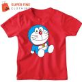 Doremon Fine Jersey Printed Tshirt for kids ,Boys and Girls. 