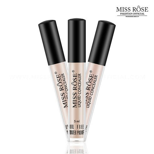 Miss Roze Full Coverage Concealer - Flawless Skin Solution for Perfect Coverage - Exclusive Offer | Long-Lasting, Waterproof Formula, Brightening Effect, Ideal for All Skin Types
