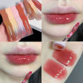 Cappuvini Vitality Clear Water Gloss Mirror Glass Women's Lipstick Affordable Student Milk Tea Lip Gloss. 