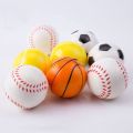 Basketball Baseball Football Tennis Exercise Soft Elastic Squuze Stress Reliever Kid Small Ball Toy. 