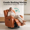 Sereno Life Recliner Sofa First Class, 360-Degree Swivel Base, Full Back & Leg Support & 3-in-1 Functionality. 