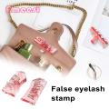 False Lashes Stamp Easy-to-use Eyelash Stamp for Natural Looking False Lashes Perfect Makeup Tool for Southeast Asian Buyers Silicone Pads for Lower Lash Stamp. 