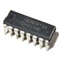 CD4017 CD4017B CD4017BE 4017 DECADE COUNTER DIVIDER IC. 