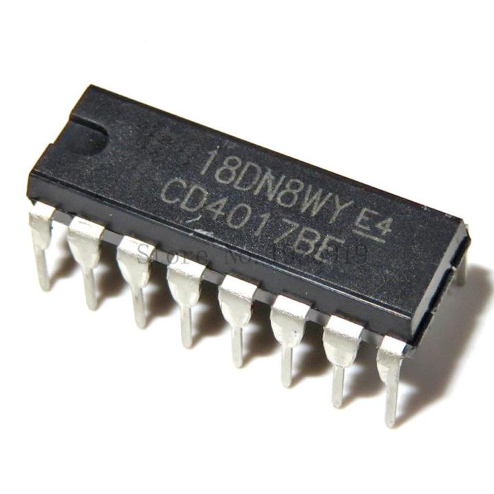 CD4017 CD4017B CD4017BE 4017 DECADE COUNTER DIVIDER IC
