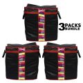 pack of 3 High quailty portable storge bag wardrobe organizer space sever. 